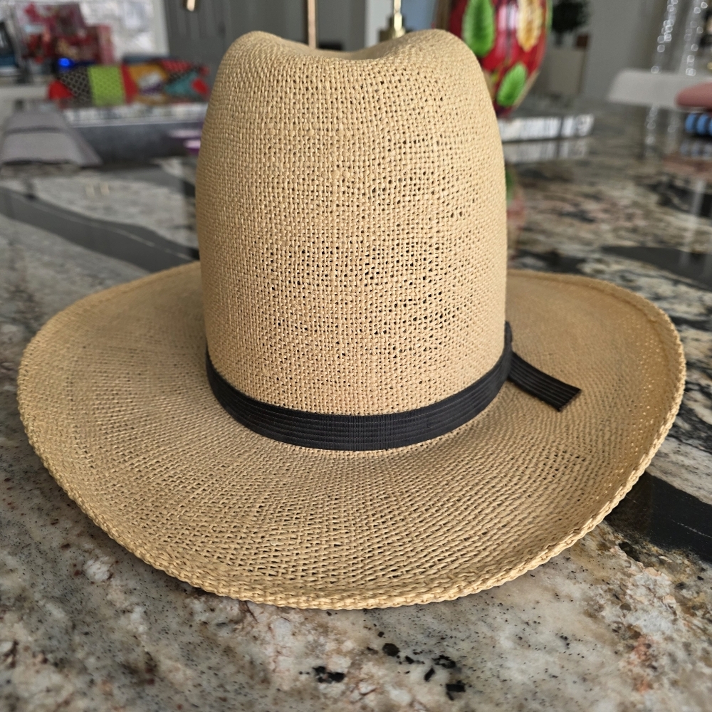 NEW Resistol Self Conforming Free Crown Staw Western Hat 20X Size 7 1/4"  7.25"